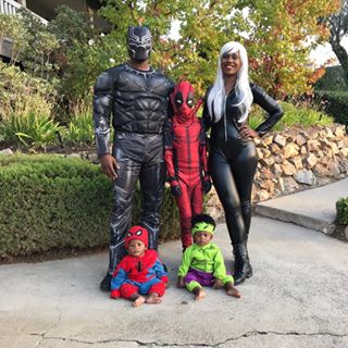 Halloween Costumes Marvel Superhero Family